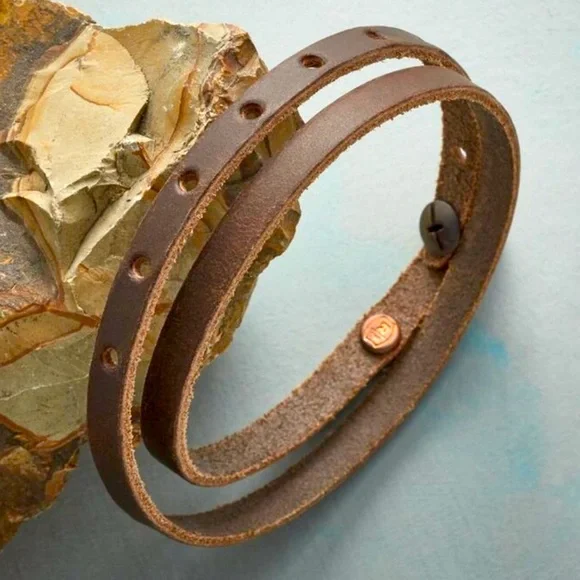 NWT Sundance Homestead leather bracelet SOLD OUT - Picture 1 of 5